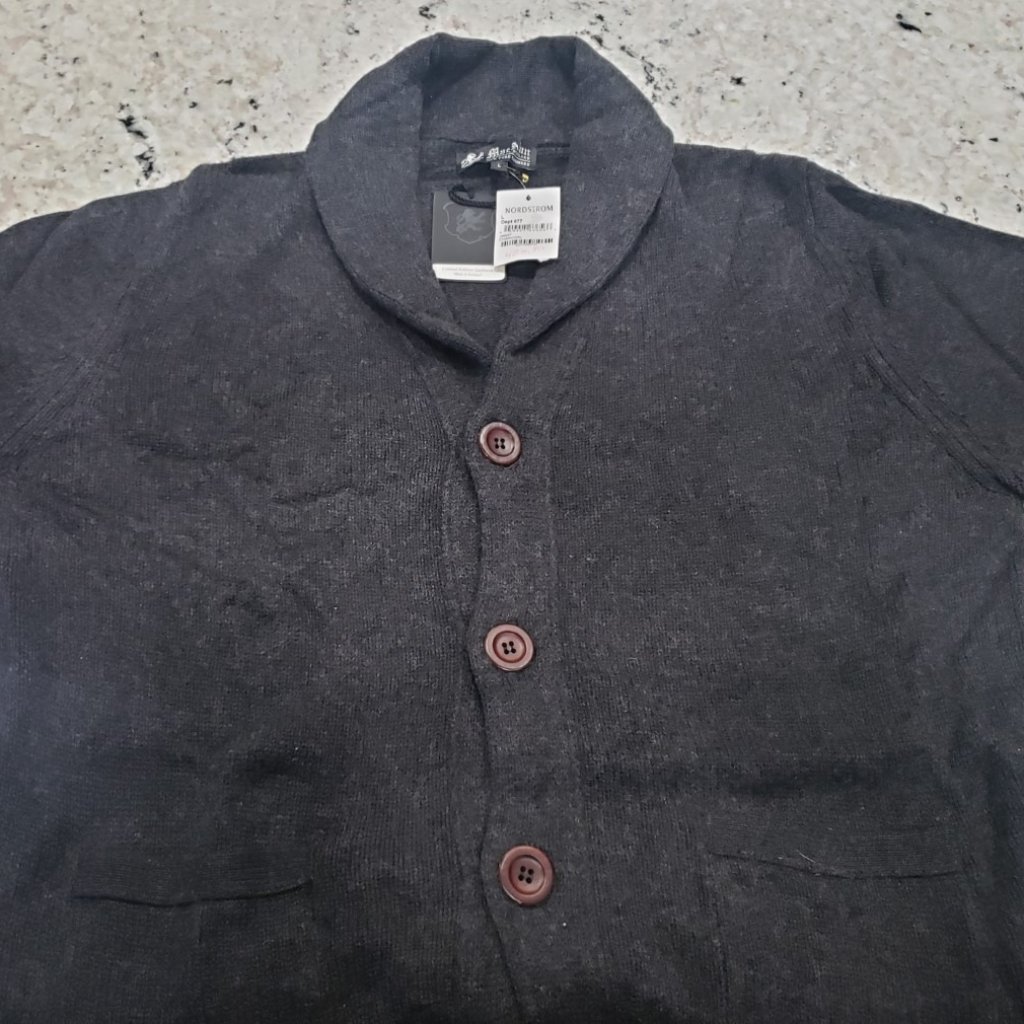 Mac Alan Charcoal Sweater